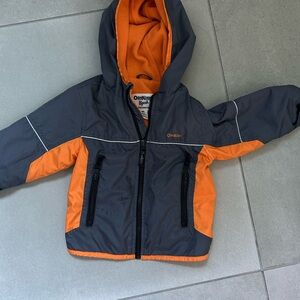 OshKosh B'gosh Orange and grey Kids' Jacket